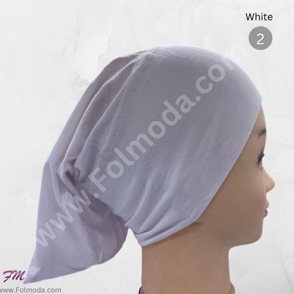 Hair bandana Syrian white