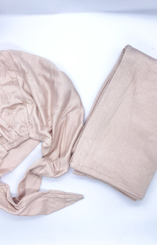 Matching hijab and undercap set