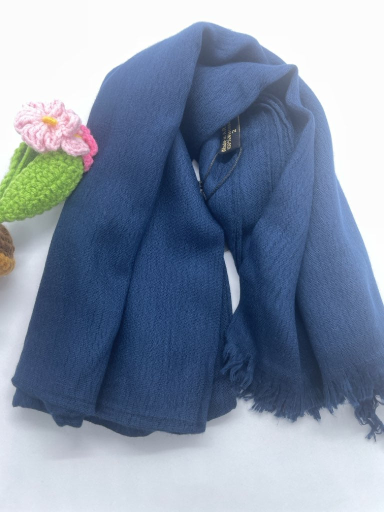 Premium Sponge Modal Hijab- Navy blue