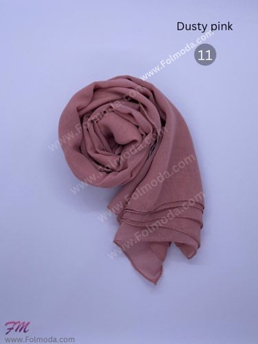 Turkey chiffon hijab Dusty pink 