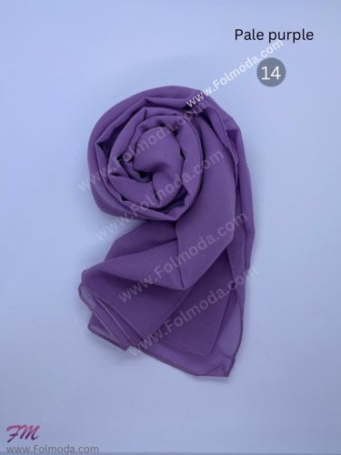 Turkey chiffon hijab Purple 