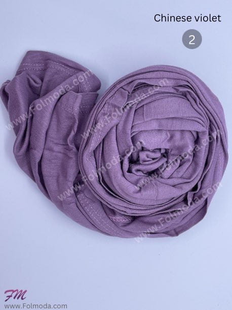 Turkey cotton hijab violet 