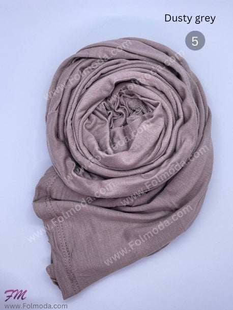 Turkey cotton hijab Gray