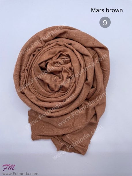 Turkey cotton hijab Brown 