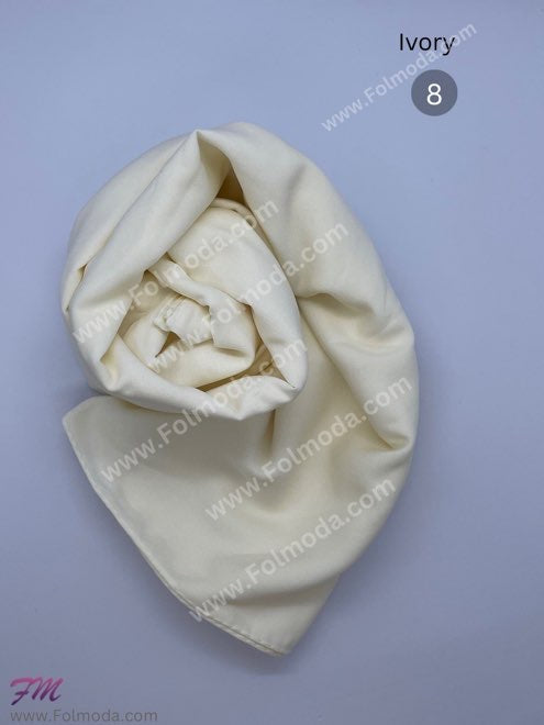 Turkey gorgette harir hijab ivory 